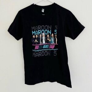 Maroon 5 2018 Red Pill Blues Tour Tee Small